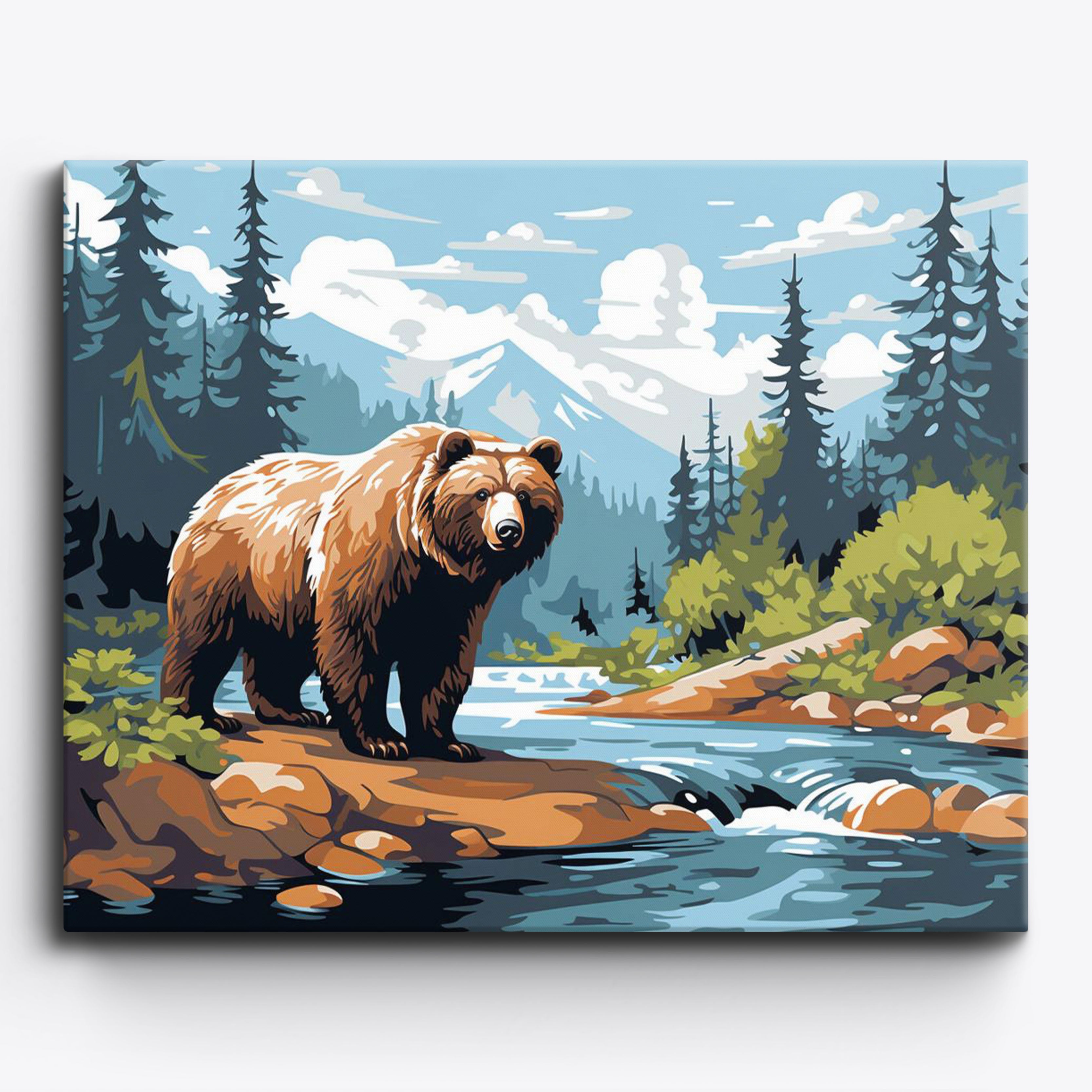 La cattura di un orso bruno