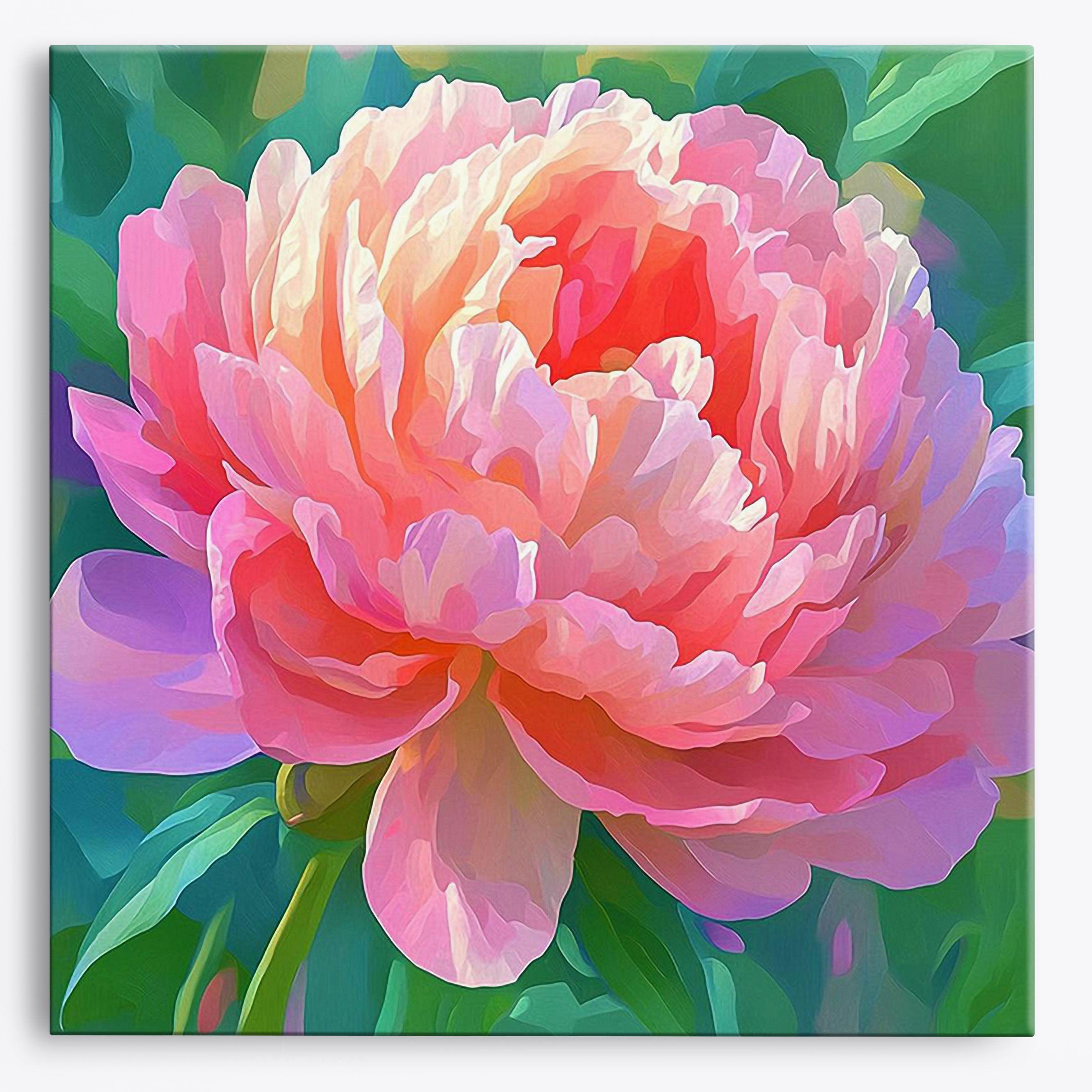 Blossom Bliss No Frame / Regular (15.75"x15.75"/40x40cm) / 24 colors