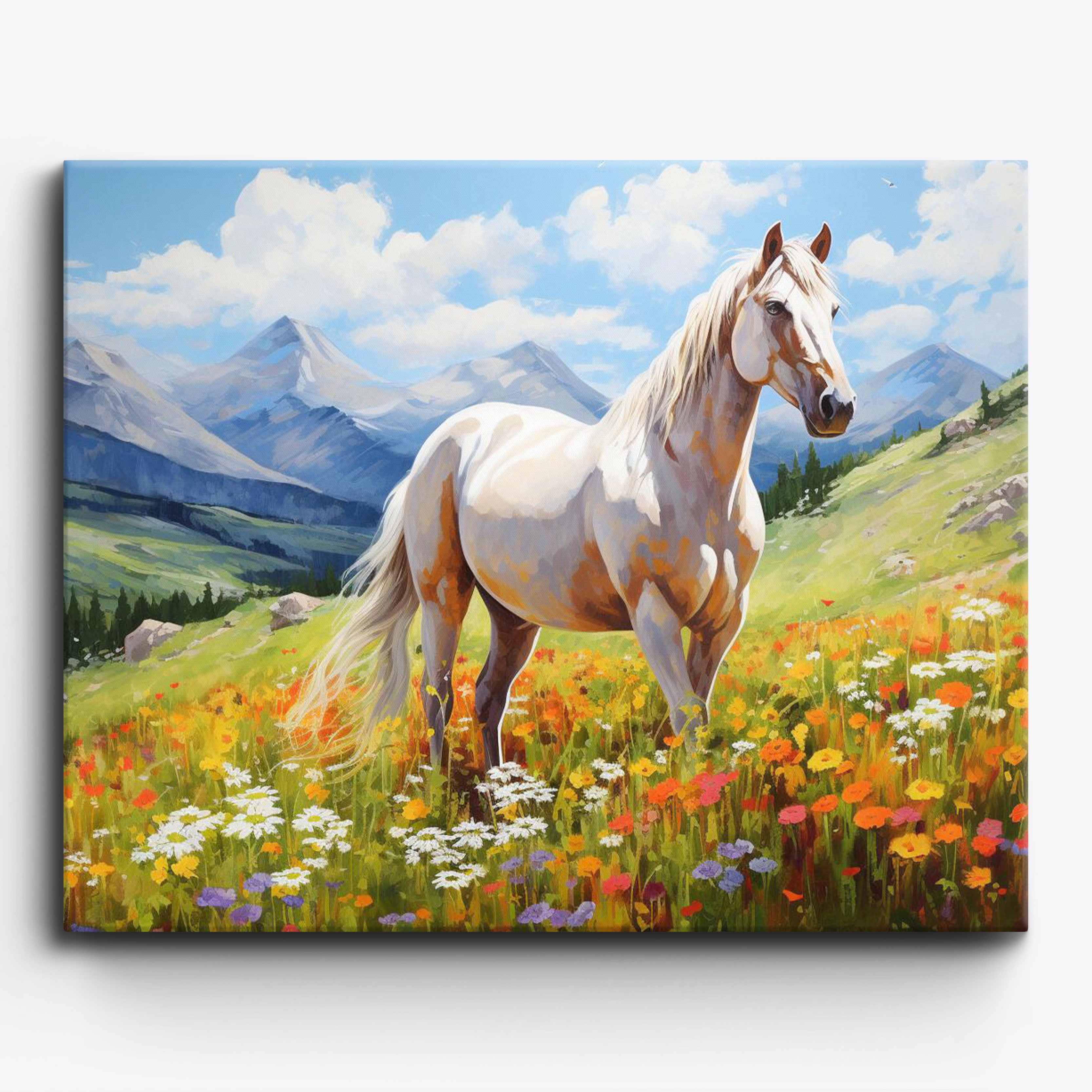 Il cavallo bianco di Meadow Grace