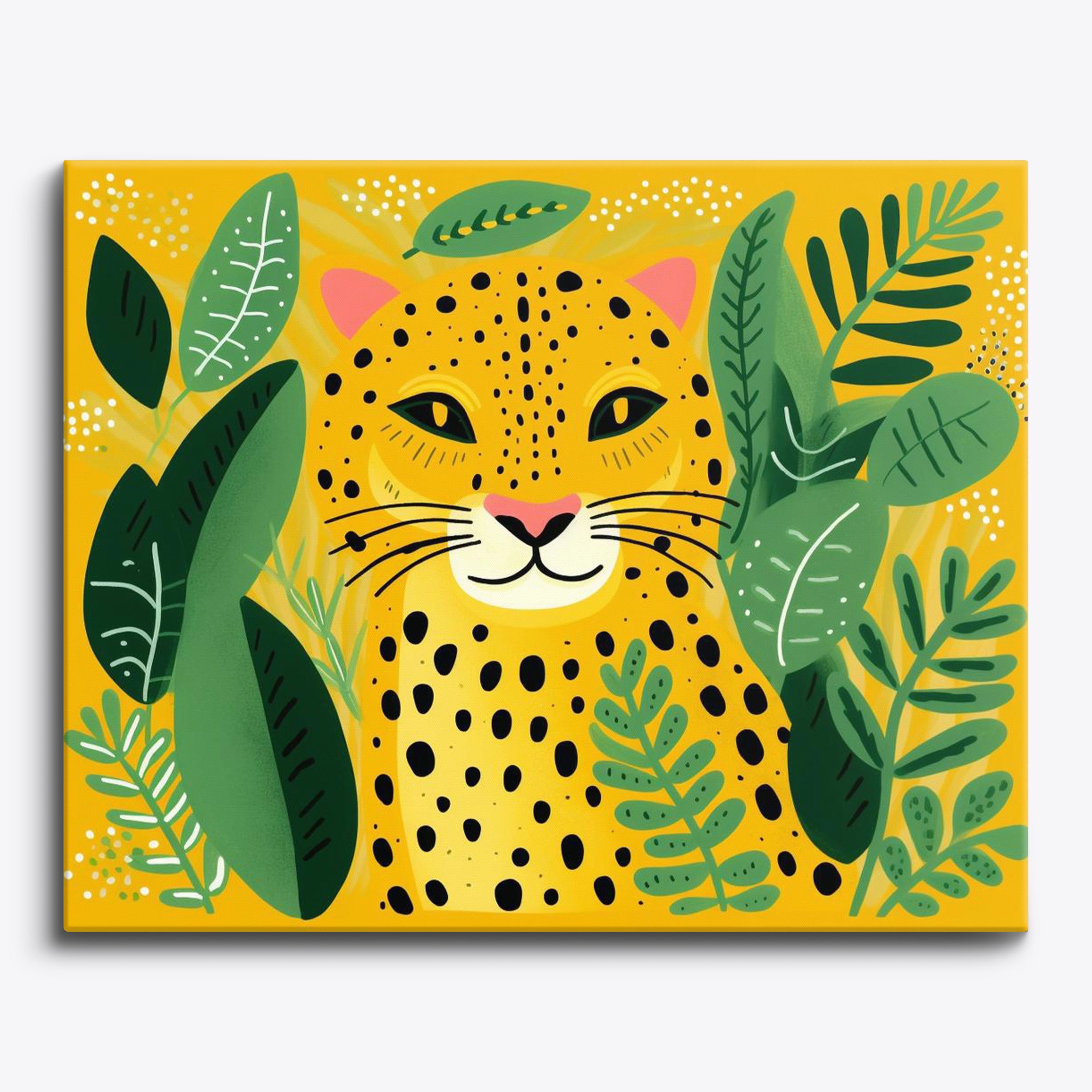 Playful Cheetahs No Frame / 24 colors