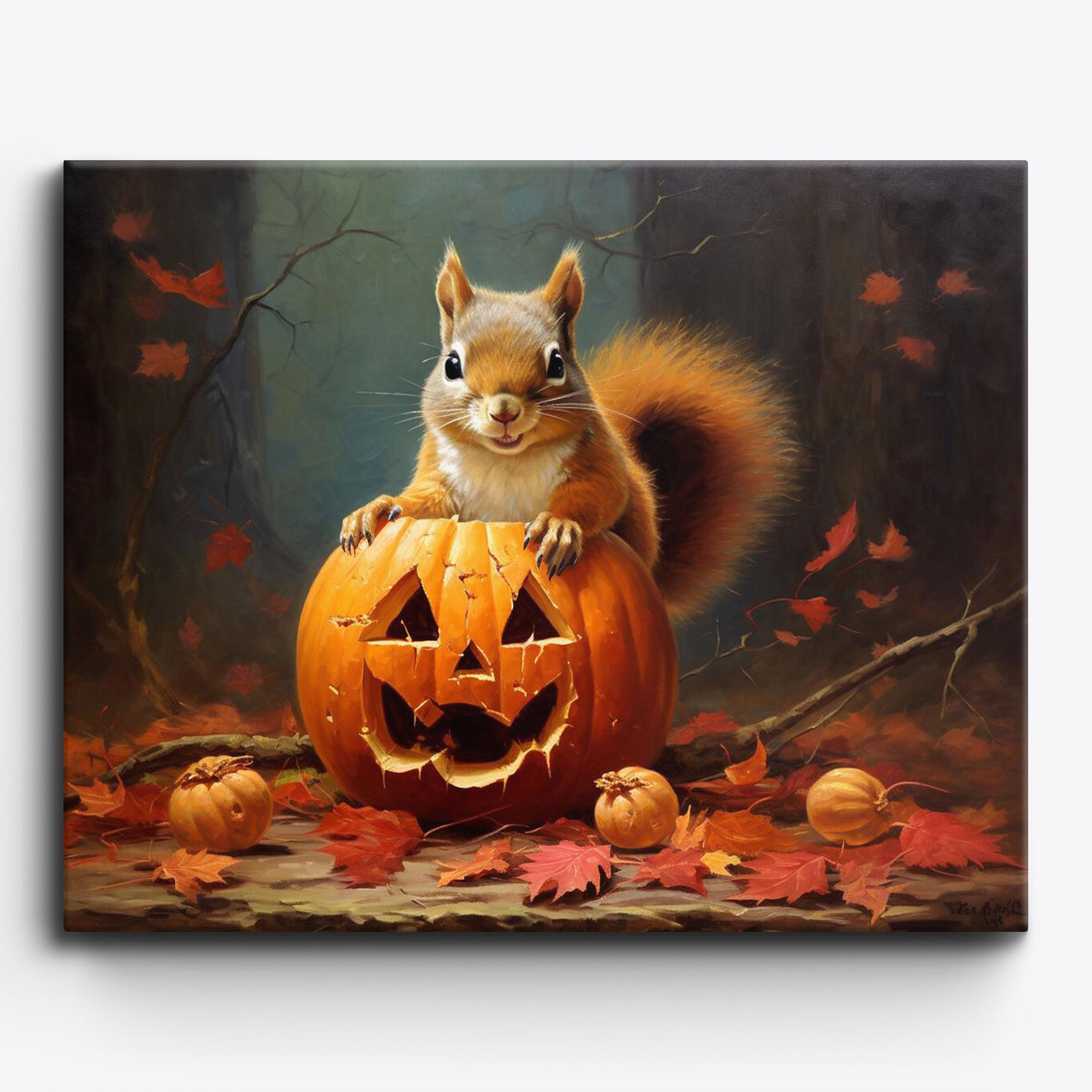 L'Halloween dello scoiattolo