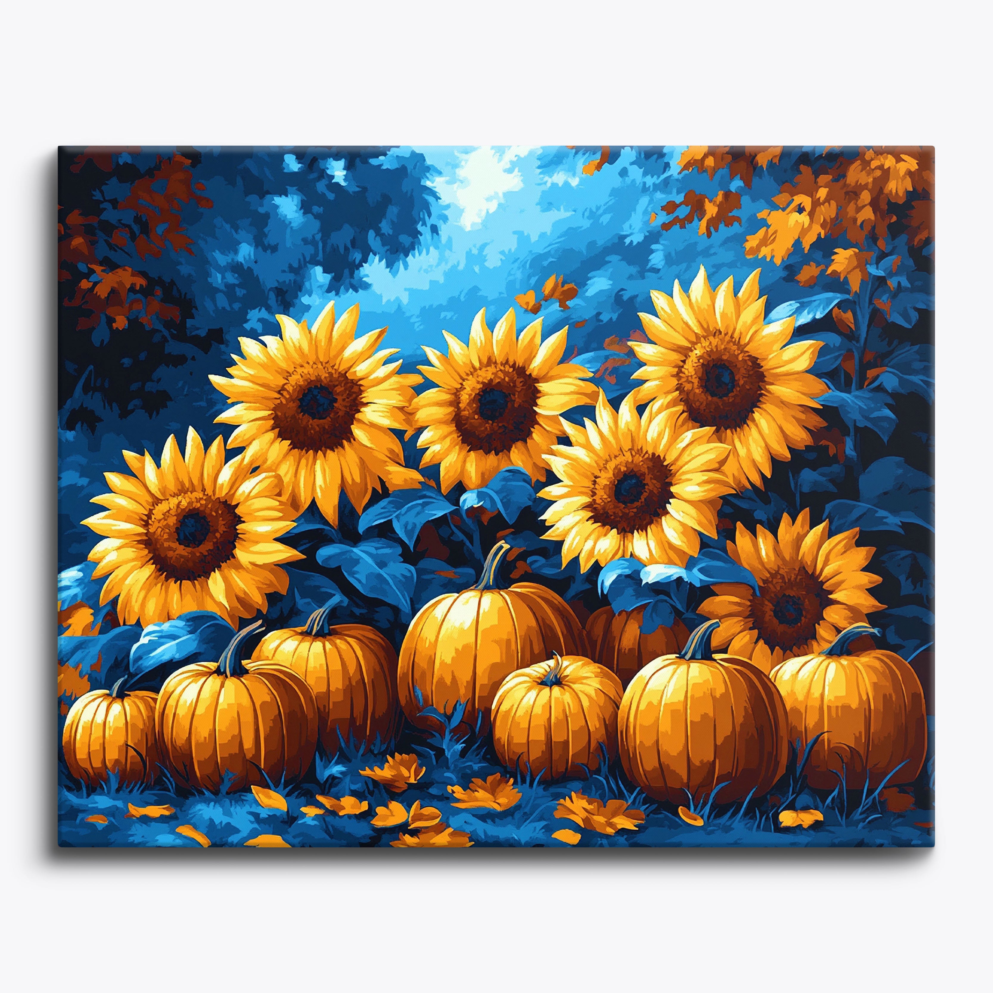 Sunflower Blaze No Frame / 24 colors