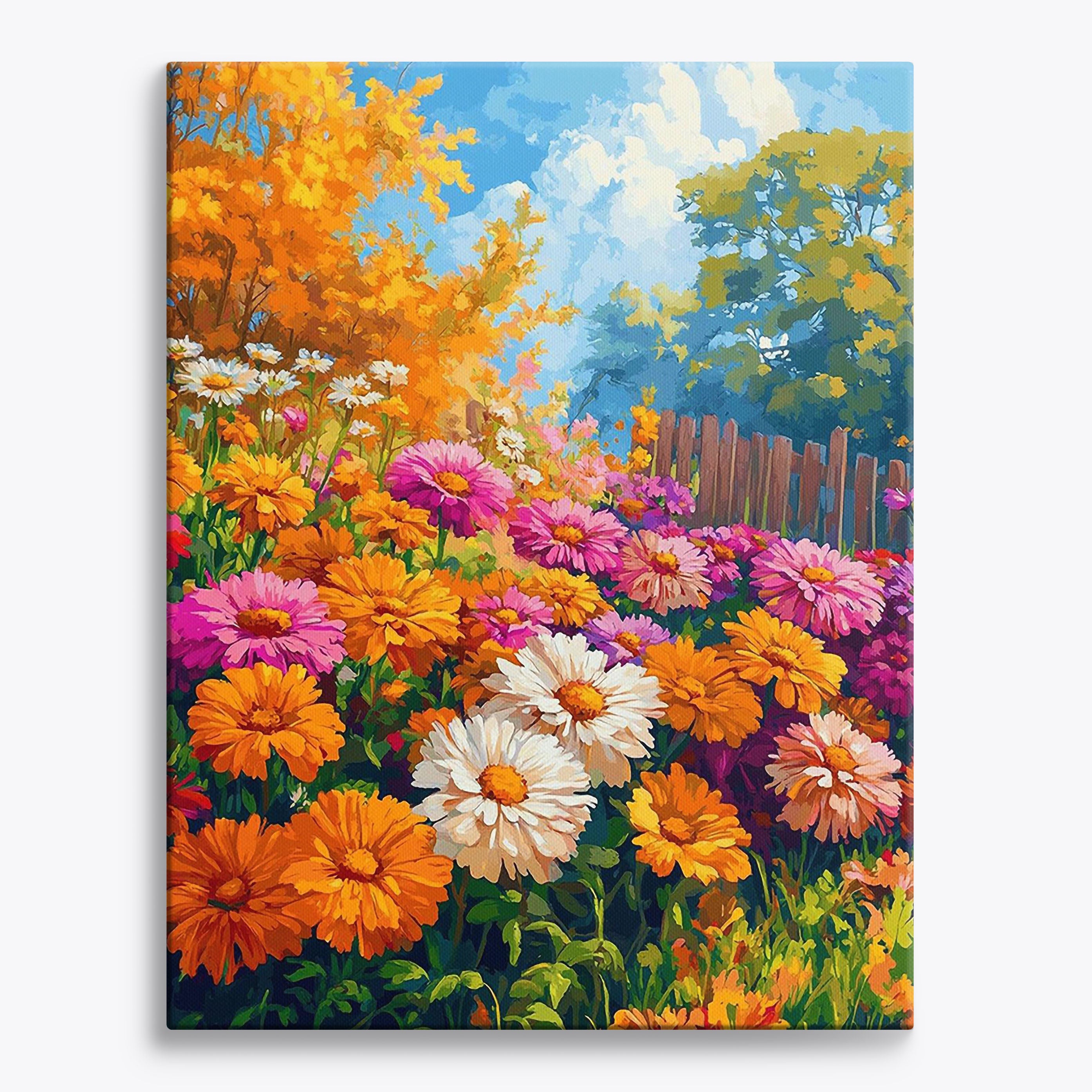 Sunlit Meadow No Frame / Regular (19.7"x15.75"/50x40cm) / 24 colors