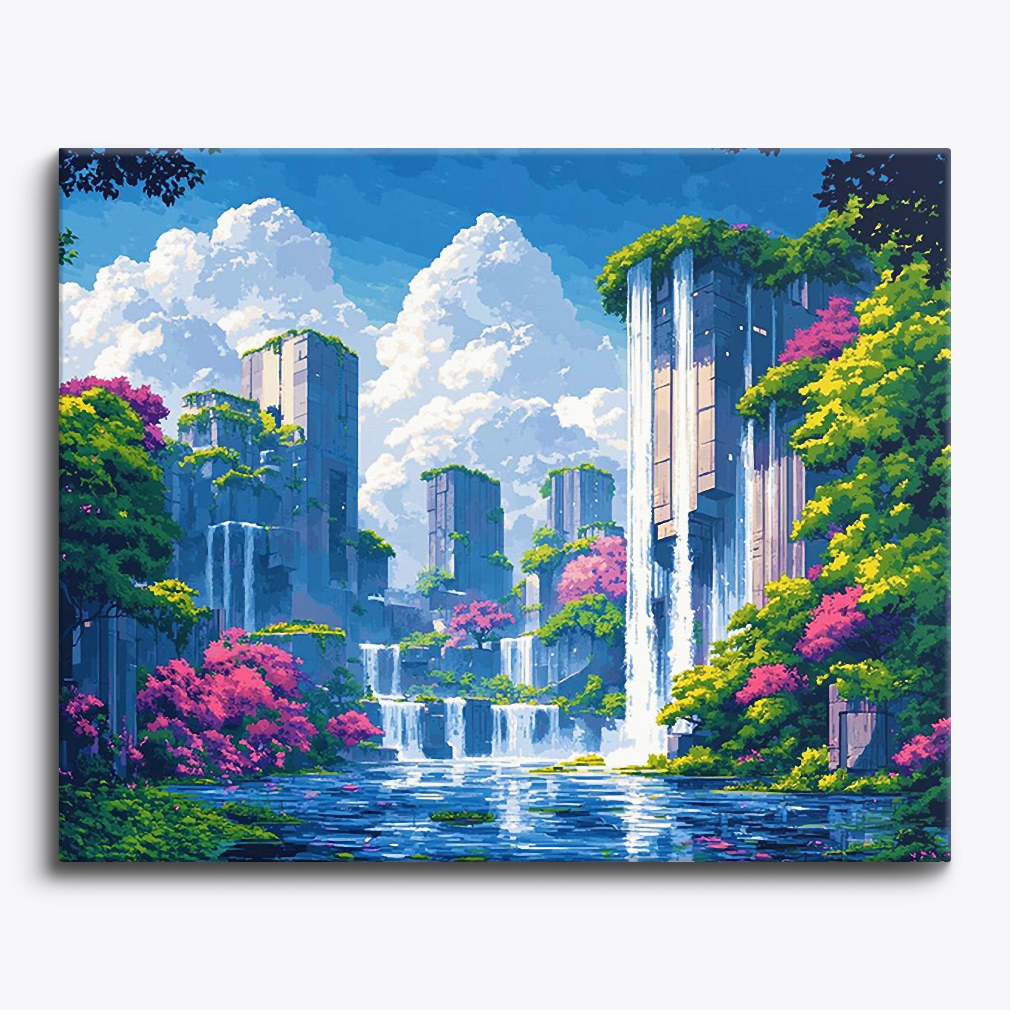 Urban Oasis No Frame / Regular (15.75"x19.7"/40x50cm) / 24 colors