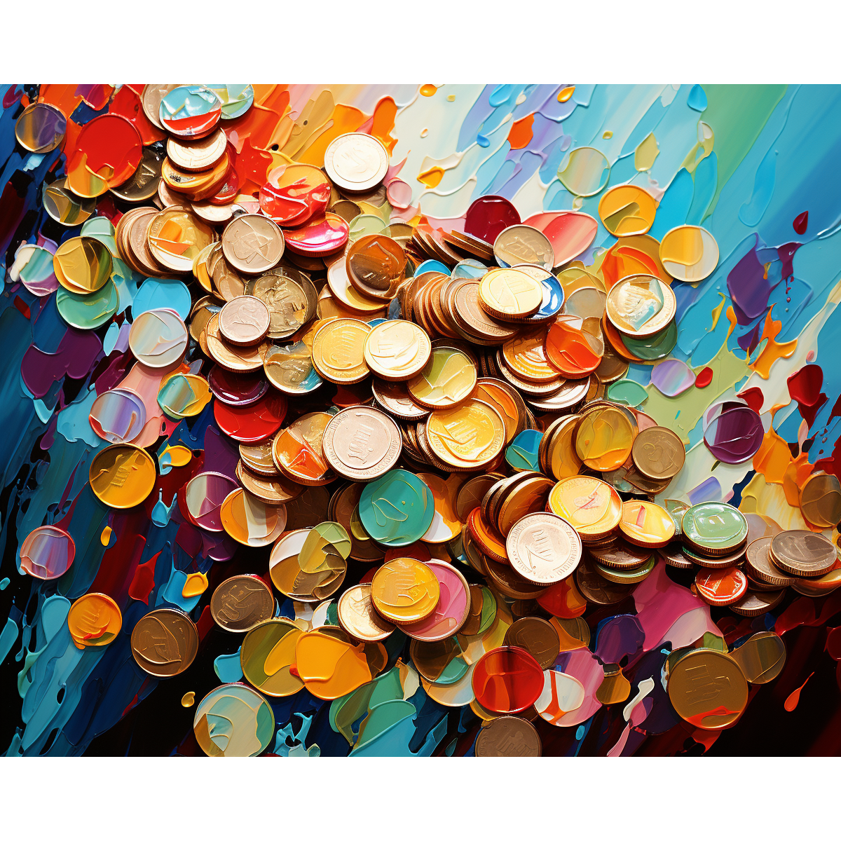 Collage di monete