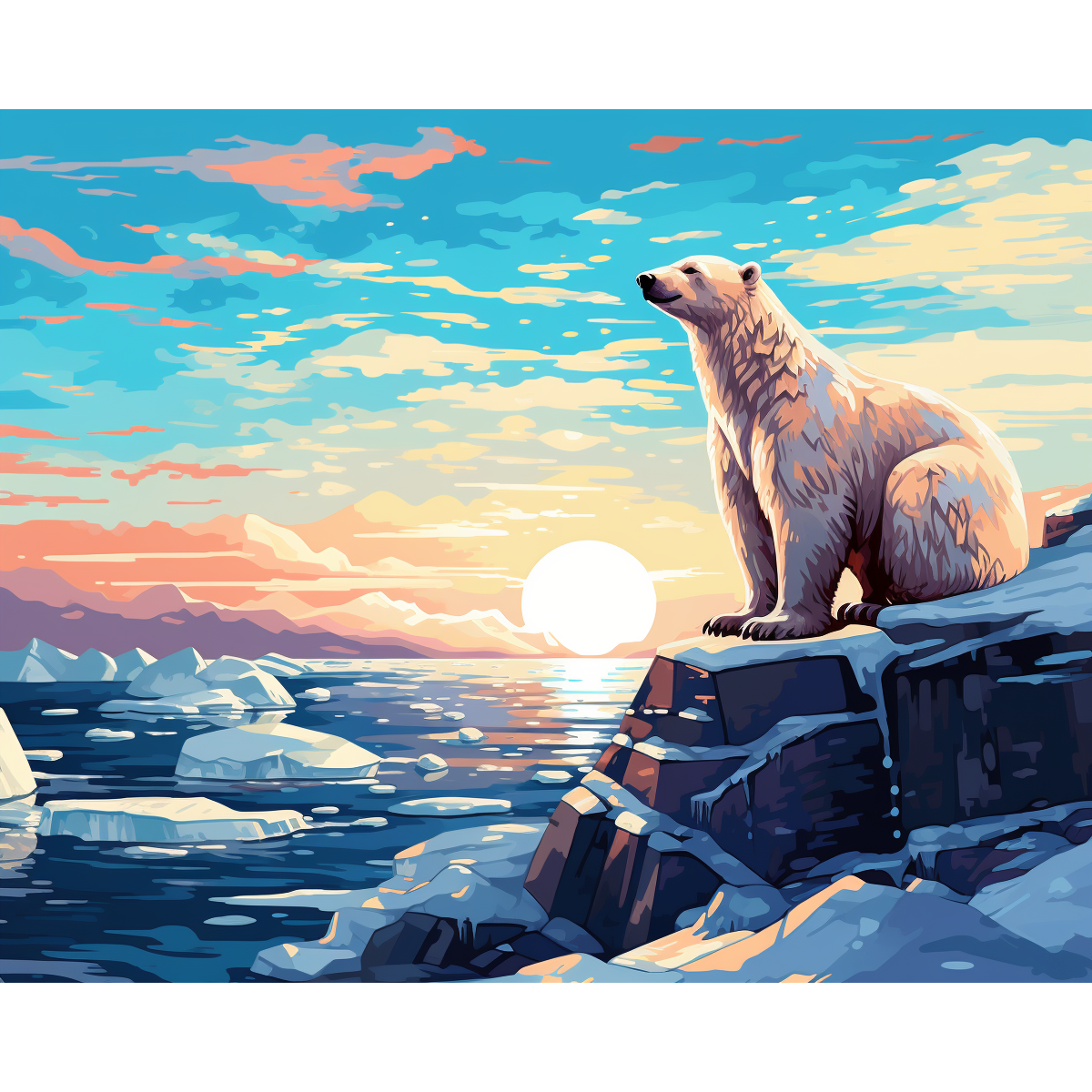 Distesa di orsi polari