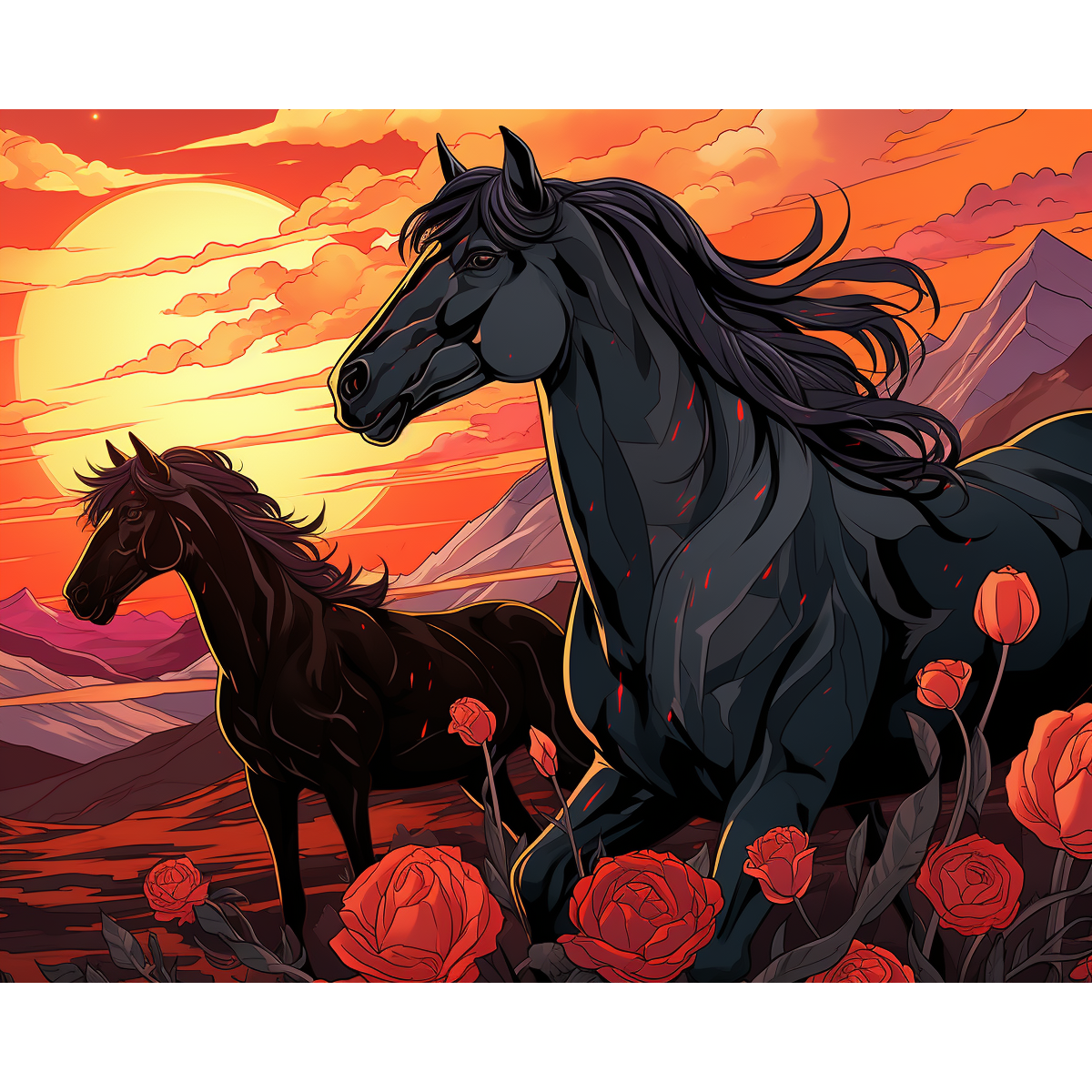 Cavallo Rosy Twilight